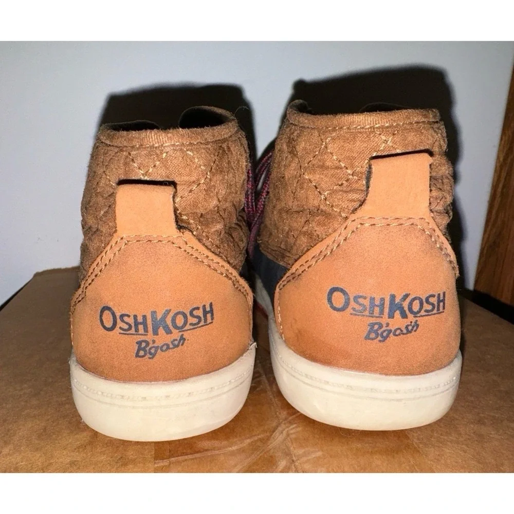 OSHKOSH B'GOSH Boys 10‎ Brown Tarin Lace Up Boot
